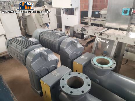 Bomba positiva helicoidal Nemo Netzsch 30 CV  70.000 litros por hora