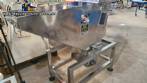 Alimentador posicionador abastecedor em a�o inox de tampas Norma