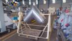 Misturador em V em inox 200 litros