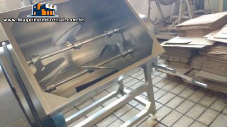 Misturador basculante de p�s em a�o inox seminovo Klain