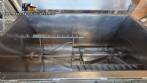 Misturador horizontal em inox com p�s raspadores 250 L