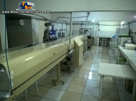 T�nel de resfriamento para chocolate Liteq