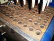 Fabricadora de casquinha de biju sorvetes doces 60 cavidades tipo cone