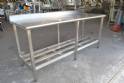 Mesa de a�o inox 700 mm x 2000 mm Euro Formas