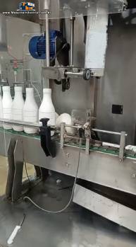 Rotuladora sleeve com t�nel � vapor Robust Pack enfardadeira de garrafas Rodighero