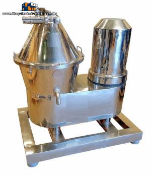 Desnatadeira centr�fuga separadora em inox ECO 5+  Revisa Centri para esnate e padroniza��o de leite produtos l�cteos