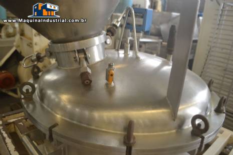 Reator em a�o inox 170 litros