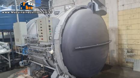 Autoclave para fabricação de vidros laminados, multilaminados e blindados MGO Máquinas Autoclave para fabricação de vidros laminados, multilaminados e blindados MGO Máquinas