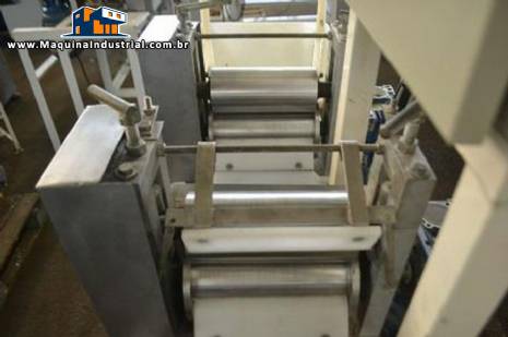 Cilindro de acabamento pastel com 3 rolos Cilindro de acabamento pastel com 3 rolos