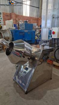 Drageadeira em aço inox com insuflador de ar quente e com aletas taliscas JHM 25 litros Drageadeira em aço inox com insuflador de ar quente e com aletas taliscas JHM 25 litros
