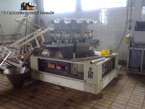 Embaladora balança multi cabeça Fabrima Embaladora balança multi cabeça Fabrima