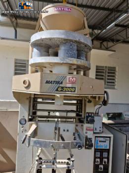 Empacotadora embaladora dosadora vertical automática Matisa para produtos granulados e grãos Empacotadora embaladora dosadora vertical automática Matisa para produtos granulados e grãos