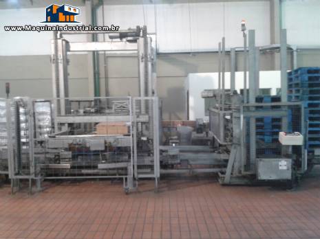 Encaixotadora automatica Krones Encaixotadora automatica Krones