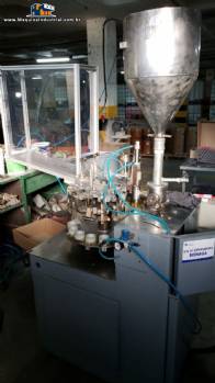 Envasadora automática de bisnaga alumínio Meteor Tubetta Envasadora automática de bisnaga alumínio Meteor Tubetta