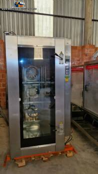 Forno turbo programável em aço inox Prática à gás Forno turbo programável em aço inox Prática à gás