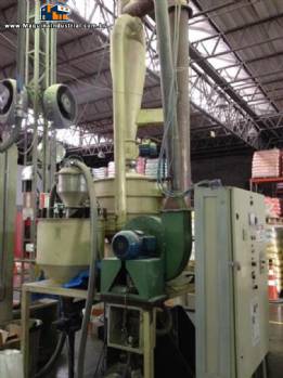 Moinho Envitec com peneiras Moinho Envitec com peneiras