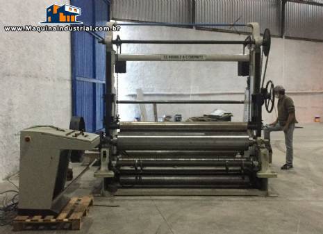 Rebobinadeira de papel C.G. Haubold Chemnitz Rebobinadeira de papel C.G. Haubold Chemnitz