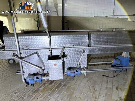 Túnel de resfriamento para Hot Fill para produtos envasados a quente Túnel de resfriamento para Hot Fill para produtos envasados a quente